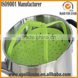 High Quality Silicone Drain Basket Silicone Steamer Basket thumbnail-3