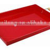 2017 High Quality Metal Dining Tray