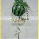 YS2015A218 Spring Fruit Series Peach Apple Pearl Watermelon Orange Wrought Iron Garden Stake thumbnail-4