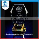 Jingyage Wholesale Business Gift Laser Etched Crystal Award Plaques Engraved Crystal Trophy Souvenir Gift thumbnail-1