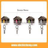 Plastic House Shaped Keychain thumbnail-3