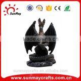 Wholesale Custom High Quality Polyresin Dragon Statue With Sword thumbnail-1
