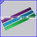 High Quality Colorful Office 30cm Aluminium Metal Ruler thumbnail-3