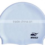 High quality yellow water proof swimming caps and customized silicone swim cap(CAP-112)