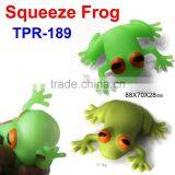 Novelty Soft Plastic Squeeze Frog Toys thumbnail-1