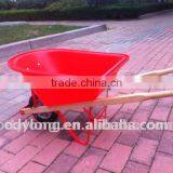 wooden wheel barrow for kids