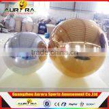 Hot Sale Factory Custom Made Double Layer Giant Inflatable Silver Ball Mirror Ball Decorat