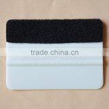 A46F White Card Squeegee With Fabric Edge thumbnail-1