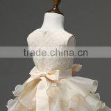 Party Girls Dress for Wedding Holiday Children Clothes Kid Baby Dresses for Girls Lace Tulle Diamond Design Prom Dress for Child thumbnail-5