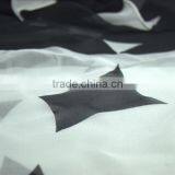 Classic White and Black Digital Printed Silk Scarf for Ladies in Spring and Autumn thumbnail-4