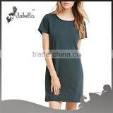 100% Cotton Dress Tshirt Dress Xxl Size Women Casual Dress thumbnail-4
