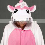 Heated Flannel Funny Cartoon Animal Unicorn Onesie 2017 Family Christmas Pajamas Wholesale thumbnail-2