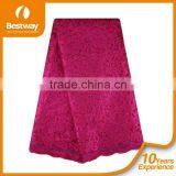 Competitive Price French Net Chantilly Lace French Silk Fabrics African Style French Lace FL0030 thumbnail-4