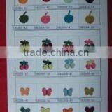 Customized Multicolor Crochet Animal Applique for Kids Garment