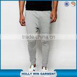 50 Cotton and 50 Polyester Drop Crotch Fitted Joggers for Man thumbnail-1