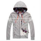 New Product China Wholesale Professional 100% Cotton Zipper Hoody thumbnail-2