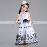 New Arrival Kids Embroidered Dress Latest Party Wear Dresses for Girls#L9056 thumbnail-5