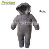 Plain Color Cotton Cheap Baby Romper Organic thumbnail-1