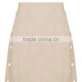 2017 OEM Spring Warm Tone Mini Tight Skirt With Side Fasteners thumbnail-6