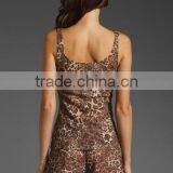 Leopard Lace Skinny Tank thumbnail-3
