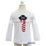 Boys 1st Birthday Pirate White Long Sleeves Tee 3M-7Y thumbnail-1