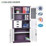 Up Glass Down Steel Door Filing Cabinet With 3 Drawers And A Inner Safety Box thumbnail-3