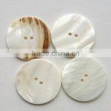 Big Natural Shell Buttons 35mm 2-hole Flat Pearl of Mother Buttons SHELL-004 thumbnail-3