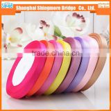 Textile factory hot wholesale satin ribbon for garment accessories, and gift packing