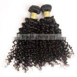 100% Natural Indian Real Hair, Afro Kinky Curly 100% Indian Human Hair Extensions thumbnail-6