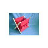 Wooden Magazine Holder