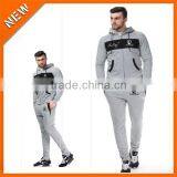 Men Tracksuits Sets Caual Sport Hoodie Fleece Jogging Sweatshirts Training Clothing thumbnail-1