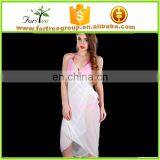 Summer Beach Dress Tassel Trim Beachwear Swimsuit Cover up Beachwear Sarong thumbnail-3