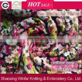 Winfar Textile Printed Knitted Fabric 100 Viscose Single Jersey thumbnail-1