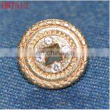 Rhinestone Fashion Jeans Button