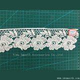 White Embroidery Lace Garment Accessories Water Soluble Cotton Fabric Textile thumbnail-3