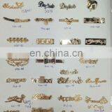Fashion Clothing Metal Logo Accesories Sew on or Pin on or Nail on Clothing Bags or Shoes thumbnail-1