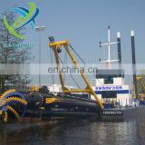 Hot sale Kaixiang mini sand suction dredger with cutter head price