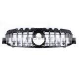 Серебристый передний бампер, решетка радиатора, сетка капота из ABS для Mercedes Benz класса A W177 с 2018 года thumbnail-2