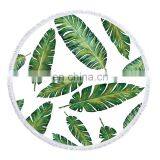 100% Polyester Round Beach Towel Multicolor Custom thumbnail-6