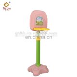 Plastic cheap colorful play outdoor basketball stand for children