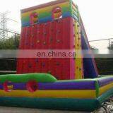 Inflatable Climbing Wall With Slide for Sale thumbnail-4