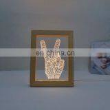 Warm White Led Light Decorative Wooden Children Night Light Led thumbnail-3