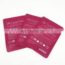 Three Side Seal Packaging Plastic Pouch Custom Printing Facial Mask Bag Heat Sealing Aluminum Foil Flat Pouch thumbnail-4