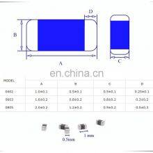 Multilayer Chip Ferrite Beads SMD Chip Bead Inductor Size 1000ohm 0.5A thumbnail-4