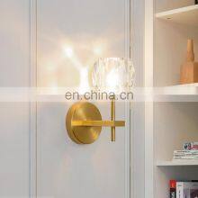 Nordic Minimalist Post-modern Light Luxury Crystal Wall Lamps for Decoration thumbnail-2