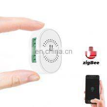 16A 10A Mini Tuya ZigBee Wireless Wall Switch Module Double Relay Voice Control Wifi 2 Way Smart Home