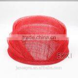 Wedding Beret Shape Top Hat Sinamay Base Red Fascinator Base thumbnail-2