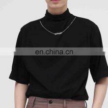Custom Plain Boy's T-shirt Solid Color Man Casual O-neckT Shirt for Summer 2022 thumbnail-1