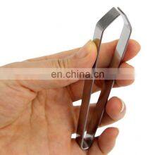 New Fish Bone Tweezers Stainless Steel Flat and Slant Tweezers Tongs Pliers Pincer Remover Tool Seafood Tools thumbnail-4