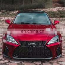 Car auto body kit for lexus IS 2006-2012 year upgrade 2021 front face with PP bumpers ABS grilles